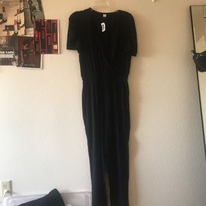 Black jumpsuit (new with tags)